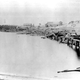 The devastated city of Carrabelle, Florida after the 1899 hurricane.